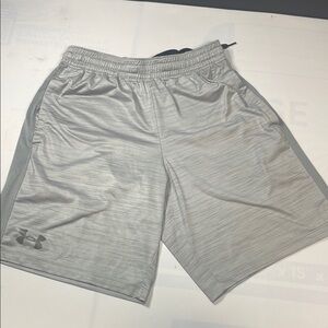 Under Armour Gray Athletic‎ Shorts with Elastic Waistband